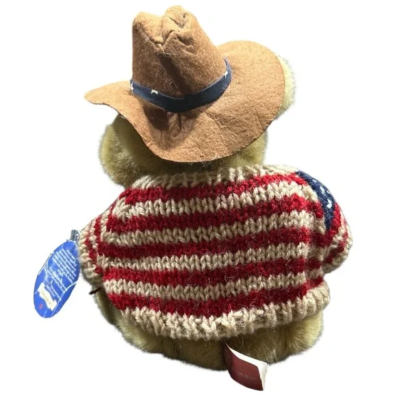 Vtg!”Cody” 1996 The Bass Button Bear Collection - Picture 4 of 9